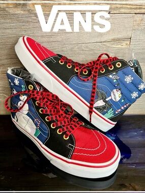 NWOT 🆕🎄🎃VANS x Nightmare B4 Christmas Classic High-top Sneaker W9 | M7.5, New